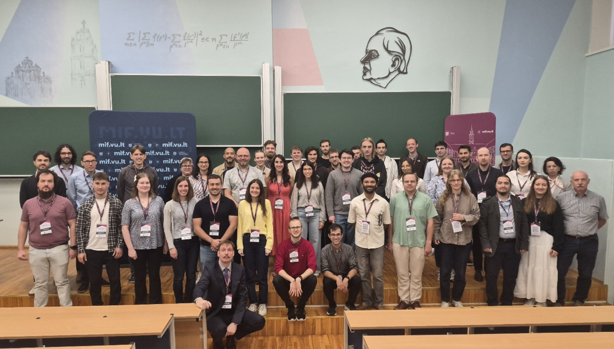 EYSM opening session, Vilnius University Faculty of Mathematics and Informatics
