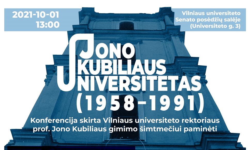 2021 09 27 J Kubiliaus universitetas