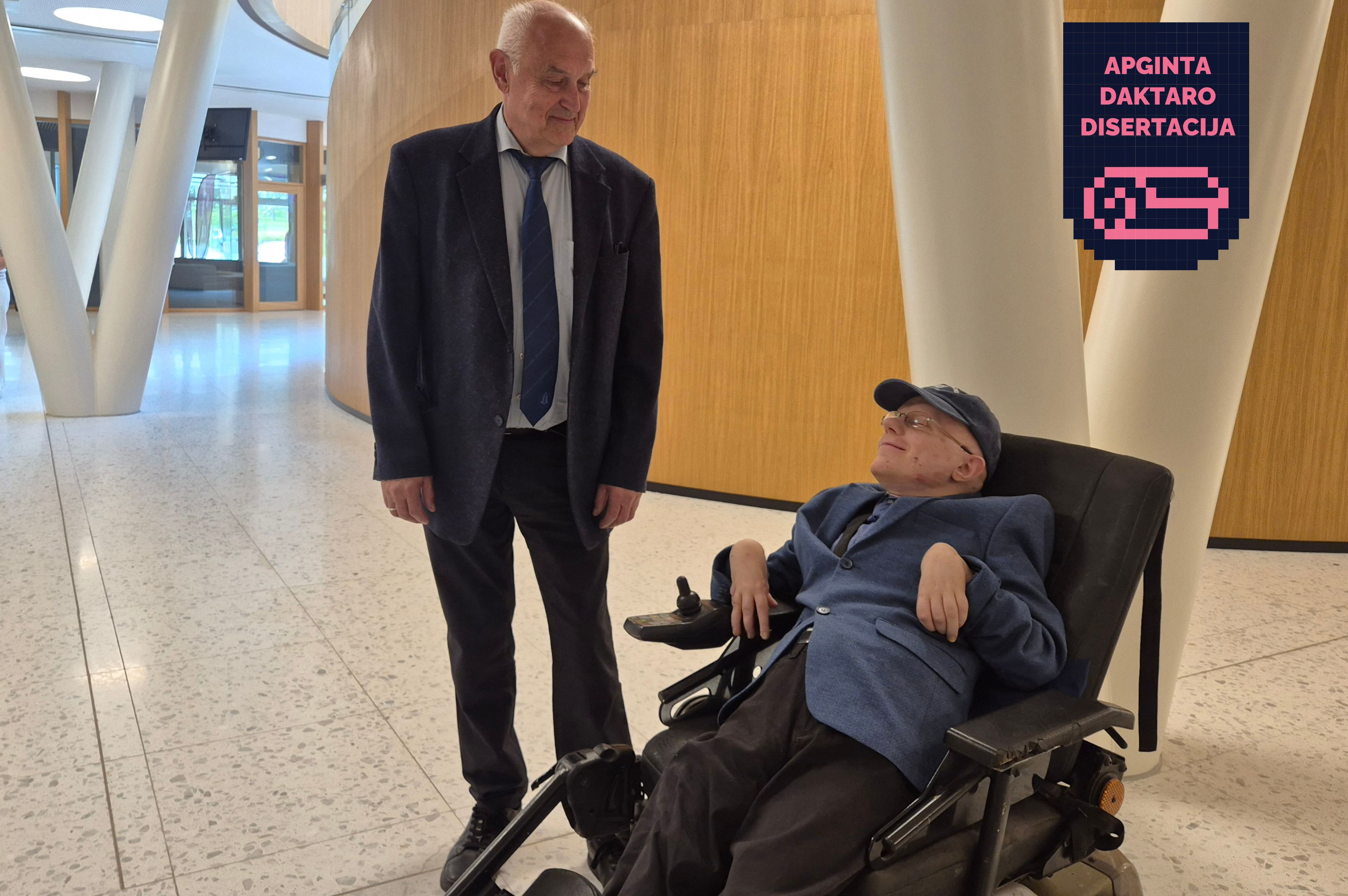 dr. Modestas Motiejauskas ir dr. habil. dr. Gintautas Dzemyda