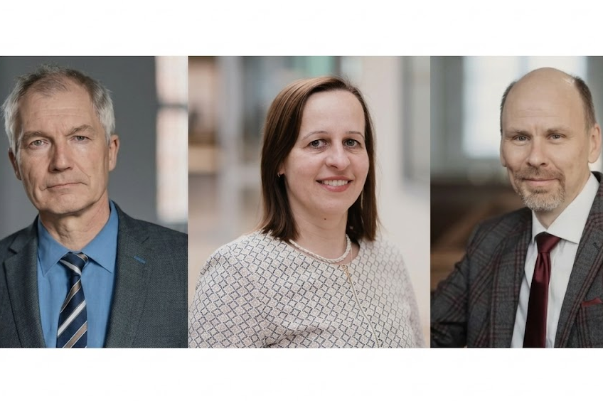 prof. habil. dr. Mindaugas Bloznelis, akad. prof. dr. Olga Kurasova ir doc. dr. Martynas Manstavičius