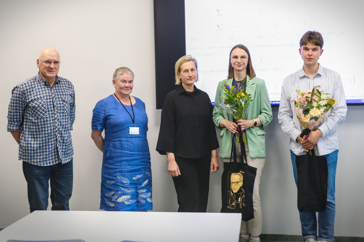 prof. dr. Jonas Šiaulys, dr. Aldona Skučaitė, Vilma Juozulynienė, Rita Norbutaitė ir Ričardas Kamarauskas