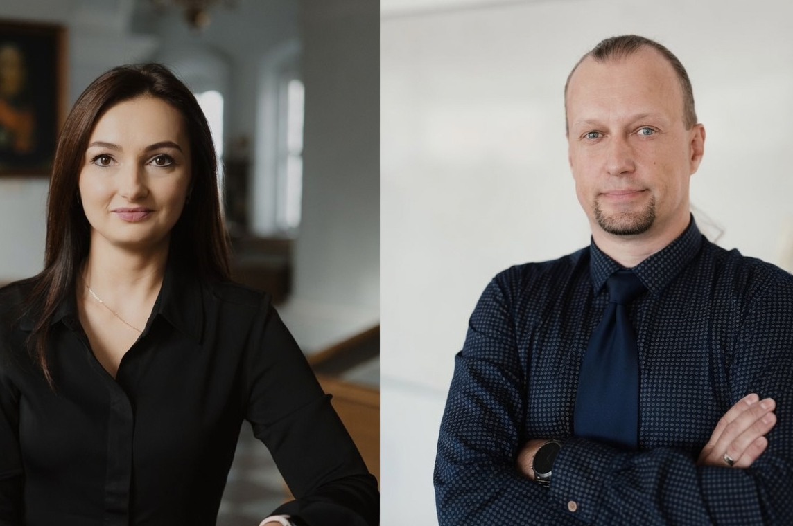 Prof. dr. Gražina Korvel ir Gediminas Navickas