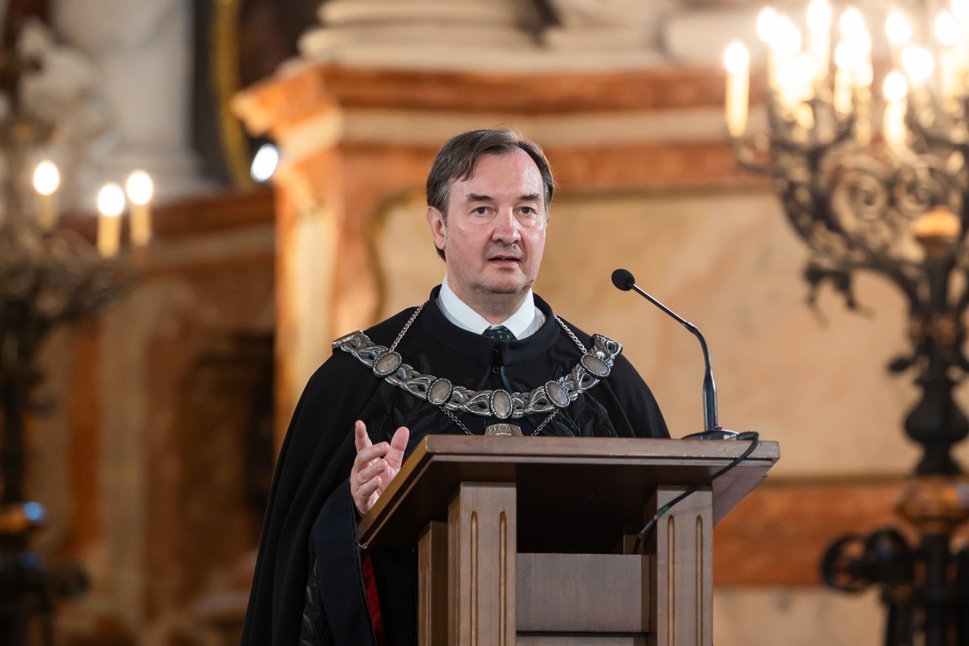 VU rektorius prof. dr. Rimvydas Petrauskas, E. Khvashchynskayos nuotr.