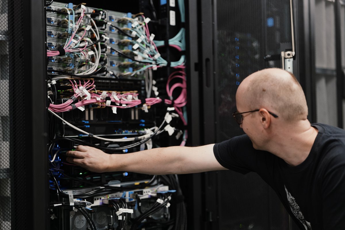 VU superkompiuteris. Justino Auškelio nuotr.